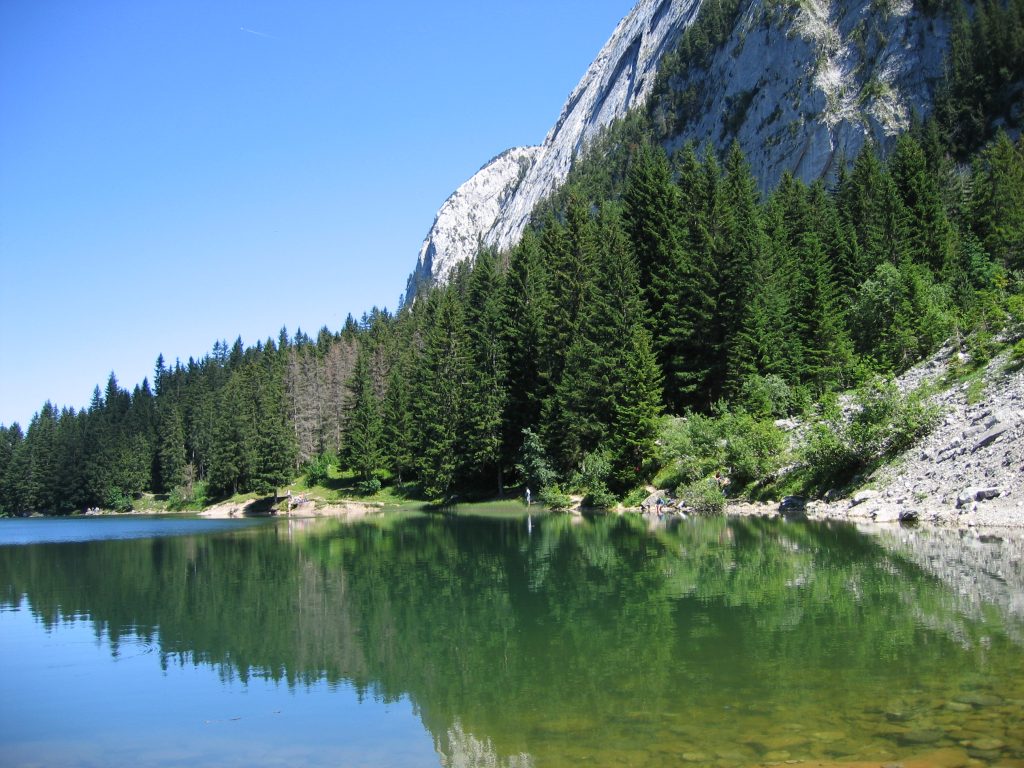 Lac Bénit randonnée famille Mont-Saxonnex Haute-Savoie