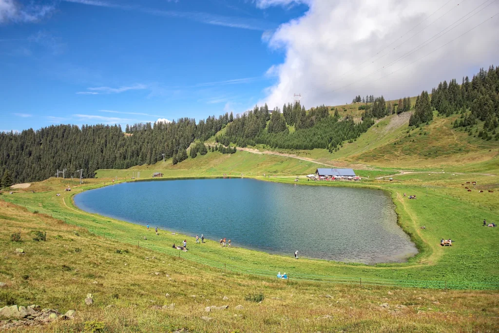 Alpage et lac de l'Airon