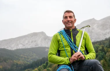 Olivier Villeron, la passion de la montagne