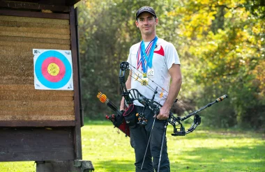 Maximilien Lejeune, champion de tir à l’arc !