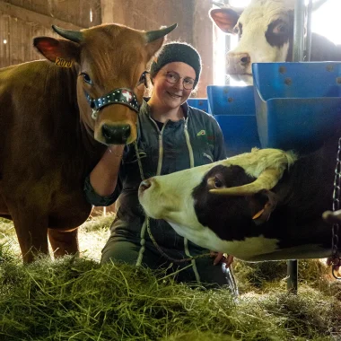 Elsa Roux ou la passion de l’élevage