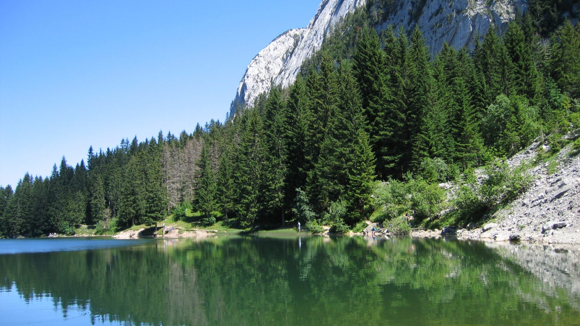 Lac Bénit randonnée famille Mont-Saxonnex Haute-Savoie